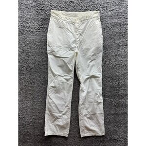 Vintage Burberry London Straight Leg Casual‎ Trousers White Mens Size 32R